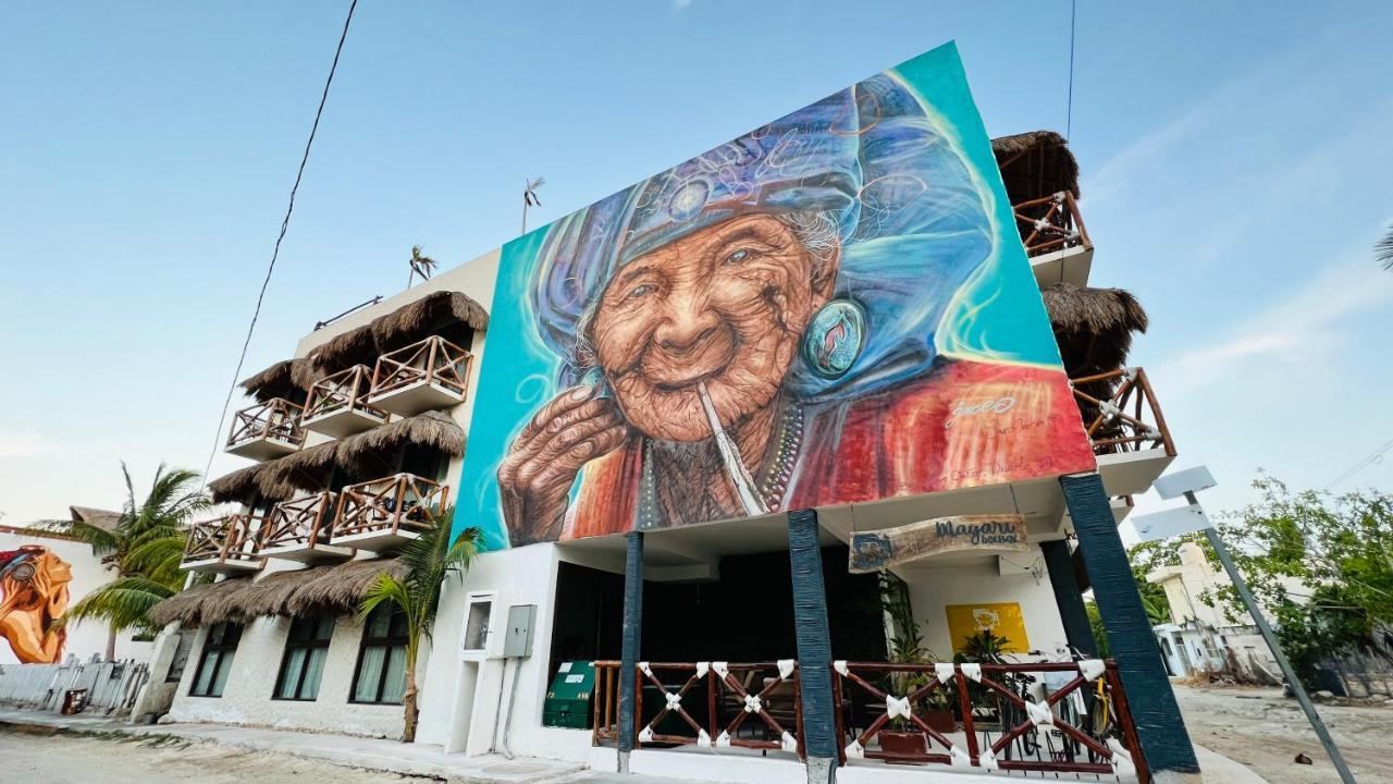 Hotel Mayari Holbox Dış mekan fotoğraf Mural in Tulum